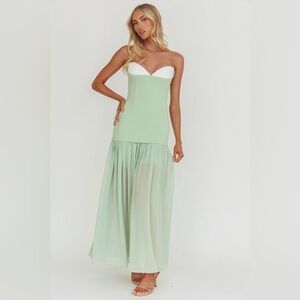 Mint Mirage Maxi Dress